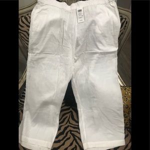 Eileen Fisher 💯% Organic Cotton Pants  SZ XL NWT